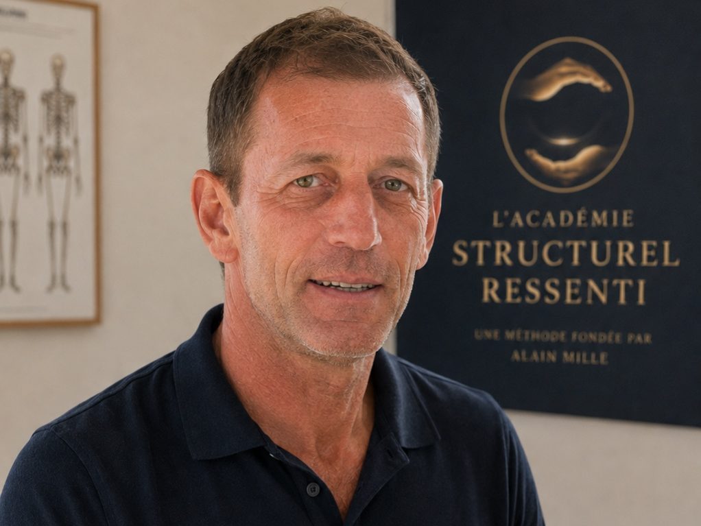 Portrait d'Alain Mille ostéopathe et formateur en Structurel Ressenti